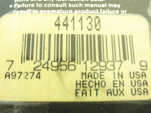National 441130; Oil Seal; 1"ID; 1.379" OD; 3/16" Width