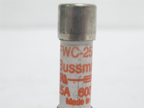 Bussmann FWC25A10; Semiconductor Fuse; 25A; 600VAC/700VDC