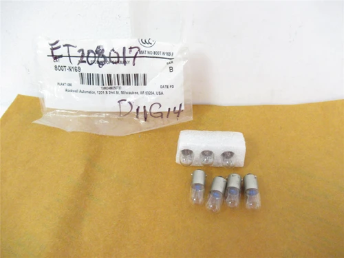 Allen-Bradley 800T-N169; Lot-7 30mm Replace Lamp120 V
