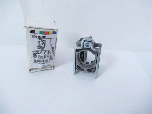 Schneider ZB4-BZ101; Single Contact Block w/Mounting Base 1NO