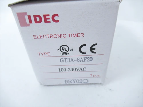 IDEC GT3A-6AF20; Timer one shot On delay 100-240VAC 01.s-180h