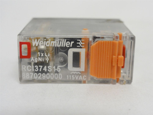 Weidmuller 8870290000; Relay; 16A; 250VAC; Coil: 115VAC; GP