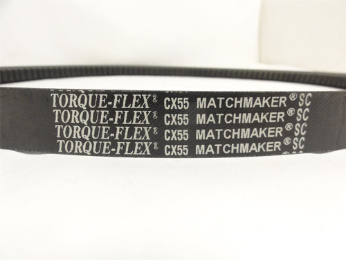 Matchmaker CX55; V-Belt; 59" Long x 7/8" Top Width