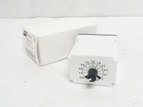 Dayton 1EGC8; Time Delay Relay 10A; 120VAC/DC; 1.8s-3m; 8-Pin