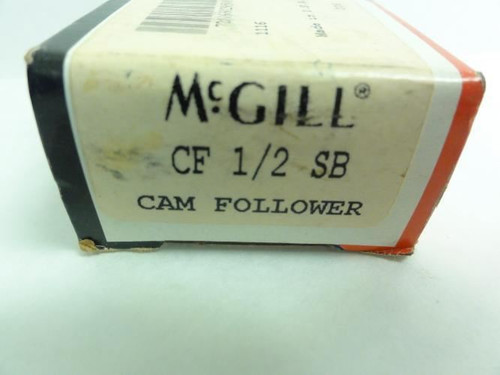 Mcgill CF-1/2-SB; Cam Follower; 0.5" Roller OD; 0.375" Roller W