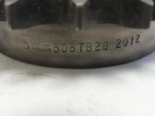 Martin 50BTB28-2012; Bushed Sprocket # 50; 28Teeth