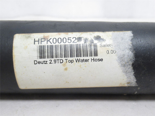 Combilift HPK00052; Deutz 2.9TD Molded Top Water Hose