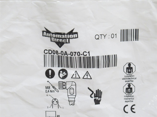 Automation Direct CD08-0A-070-C1; Connection Cable; 23' Long