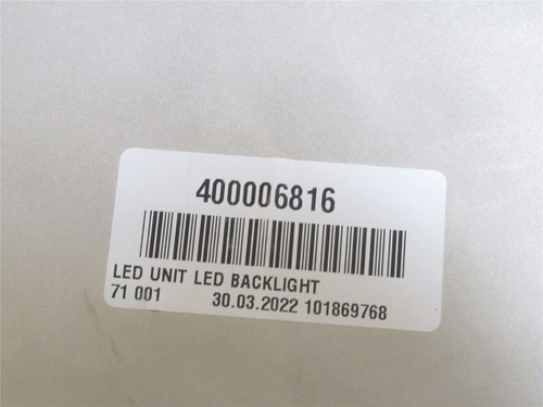 Marel 400006816; LED Backlight Unit; 16-7/8" Long x 7-3/8" W