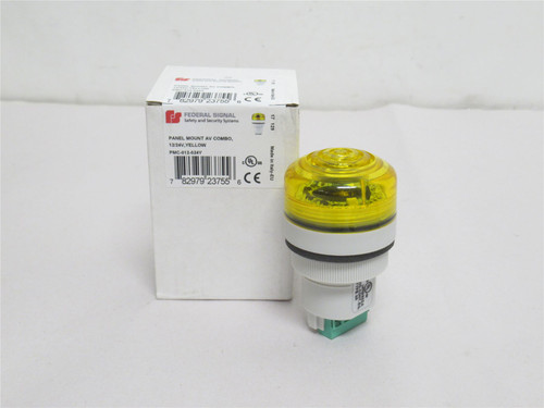 Federal Signal PMC-012-024Y; Audible/Visual Signal 12/24VDC