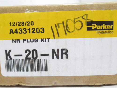 Parker K-20-NR; NR Plug Kit; 1-1/4"; 3500PSI