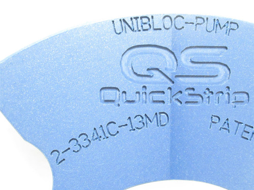 Unibloc-Pump 2-3341C-13MD; Quickstrip Rear Rotor Wear Pad
