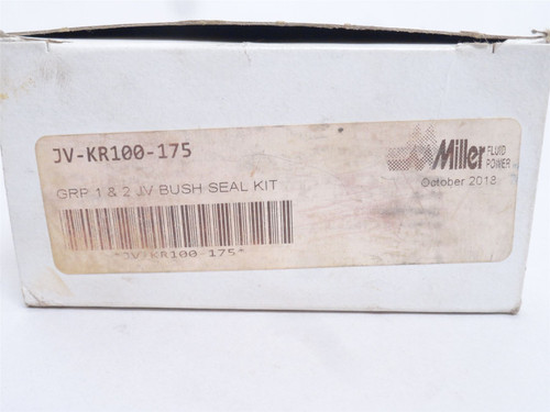 Miller JV-KR100-175; GRP 1&2 JV Bush Seal Kit; Size: 1-3/4"