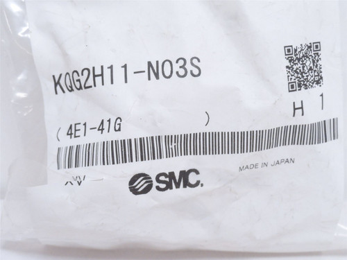 SMC KQG2H11-N03S; Union Fitting; SS; 3/8"PTC x 3/8NPT
