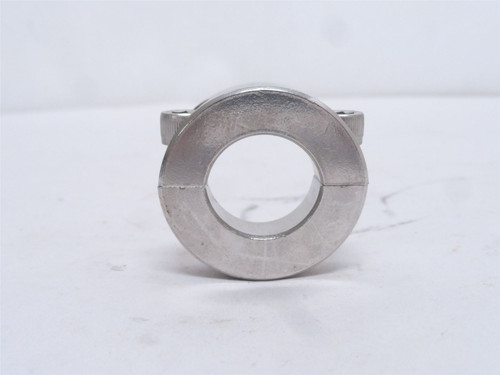 Climax CR2C-087-S; Shaft Clamping Collar; SS; 7/8"ID; 2-Piece