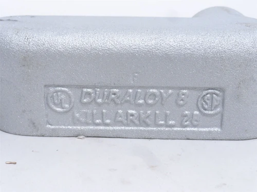Killark LL28; Conduit Body; 3/4NPT; 90Deg; Gray Iron