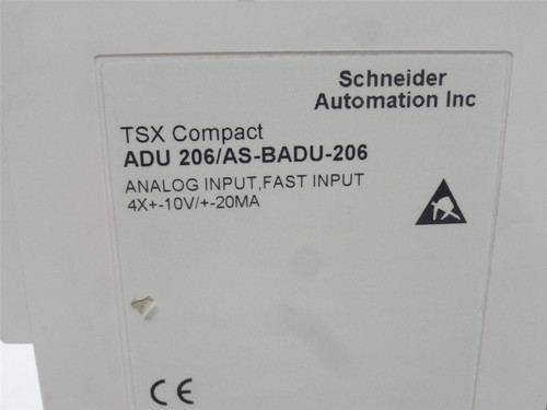 Schneider AS-BADU-206; Analog Input Module 10V; 20mA