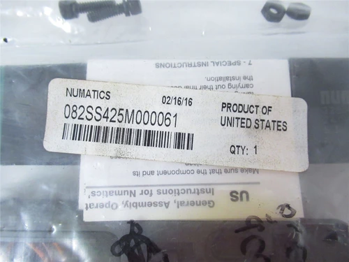 Numantics 082SS758M000061; Solenoid Valve 4-Way 5-port