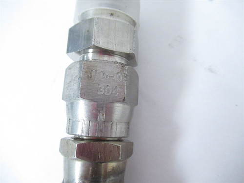 MFG J1C-08; Hydraulic Flex Hose 24" 45Degree