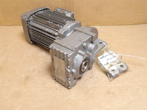 SEW FA27/G DRN80M4/DH; AC Gearmotor 1HP 16.28:1 Ratio 230/460V