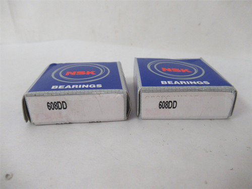 NSK 608DD; Lot-2 Bearing 8mmID x 22mmOD x 7mmW