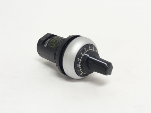Eaton M22-R10K; Dial Combo Potentiometer; 10 Kilohms; 0.5W