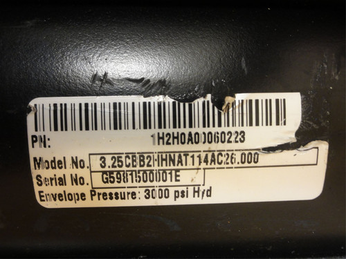 Parker 3.25CBB2HIHNAT114AC:26.000; Hydraulic Cylinder 3-1/4"ID