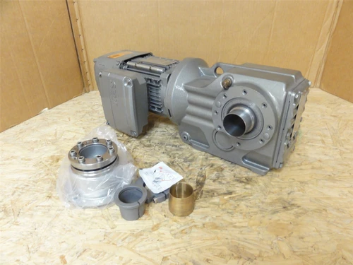 SEW KT47/TDRN71M4/BE05HR/DH; AC Gearmotor 19.58:1 Ratio; .5HP