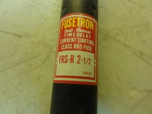 Fusetron FRS-R-2-1/2; Fuse; 2-1/2 Amp