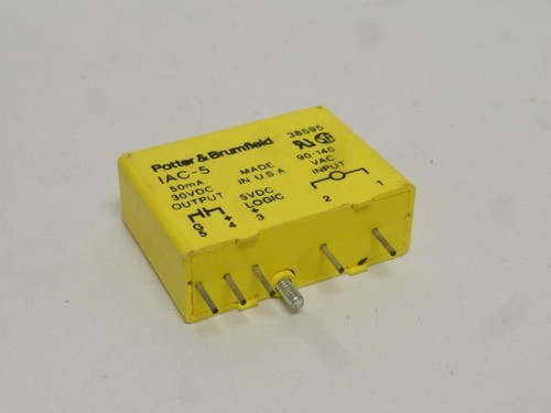 Potter&Brumfield IAC-5; Digital Input Module; 90-140VAC In