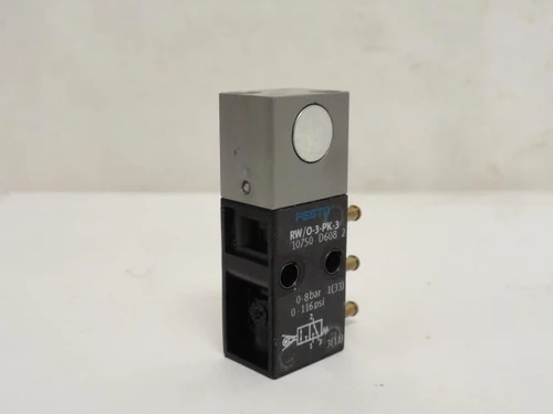 Festo RW/0-3-PK-3; Swivel-Lever Valve; 0-116 PSI