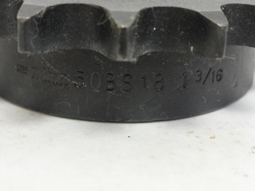 Martin 50BS18-1-3/16; Sprocket # 50; 18Teeth; 1-3/16"ID