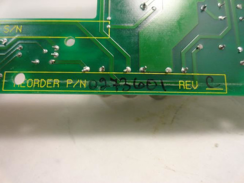 Micro Motion 273601; Drive Board; Rev C