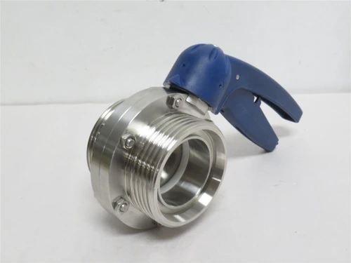 Definox DPX-2"; Sanitary Butterfly Valve; SS; Size: 2"