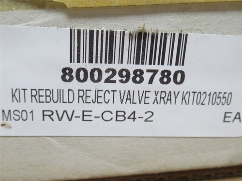 MFG- 59440; Metal Detector Reject Valve Rebuild Kit