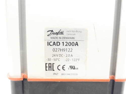 Danfoss 027H9122; ICAD 1200A Actuator 24VDC; 2A