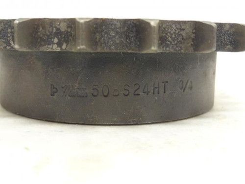 Martin 50BS24HT-3/4; Hardened Sprocket # 50; 24Teeth; 3/4"ID