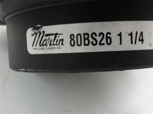 Martin 80BS26-1-1/4; Sprocket; #80; 1.25" ID; 26 Teeth