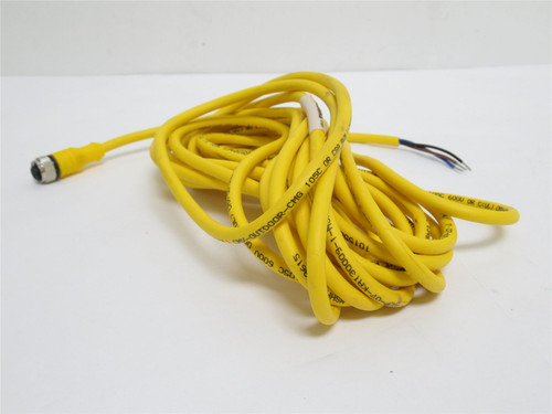 Turck RKC 4T-6; Cordset U53005-10; 3 Wire; 6m Length