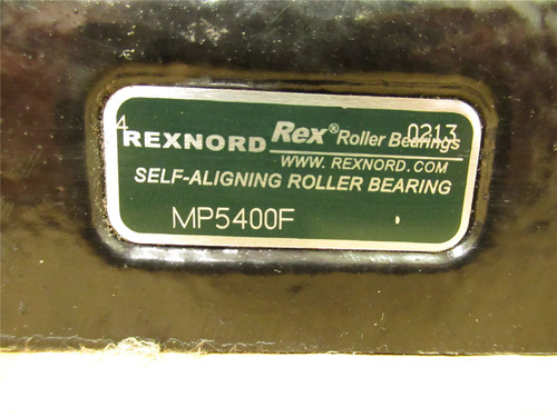 Rexnord MP5400F; Pillow Block Roller Bearing; 4"ID; 2-Bolt