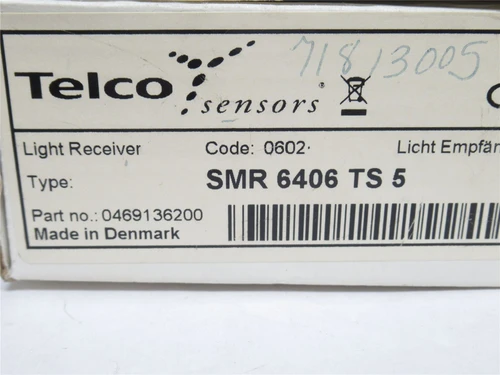 Telco 469136200; Light Receiver SMR6406TS5; 5m Cable
