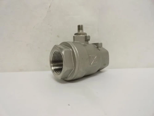 Industry-Std 1WMZ5; Ball Valve SS; 1NPT; 2000PSI; NO HANDLE