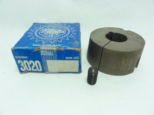 Martin 3020 1-5/8; Taper Bushing 1-5/8"ID 3/8" Keyway