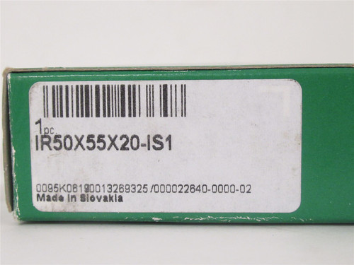 INA IR50X55X20-IS1; Needle Bearing Inner Ring; 50mmID