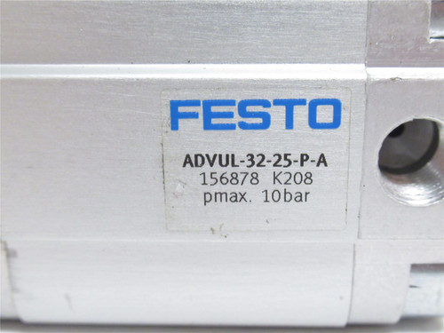 Festo ADVUL-32-25-P-A; Air Cylinder; 32mmID x 25mm Stroke