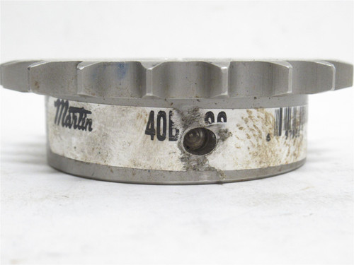 Martin 40B20SS-1; Sprocket #40; SS; 20 Teeth; 1"ID