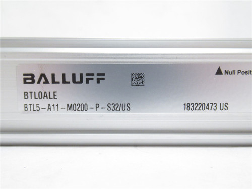 Balluff BTL5-A11-M0200-P-S32; Micropulse Transducer BTL0ALE