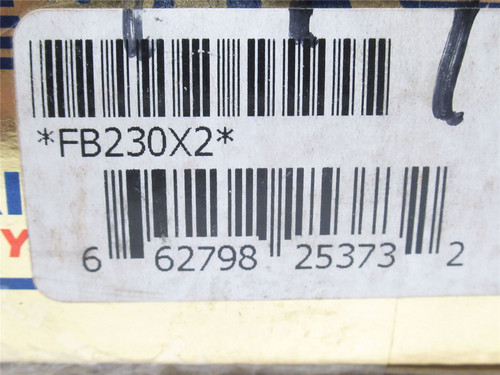 Hub City FB230X2; Flange Mount Bearing; 2"ID; 2-Bolt Mount
