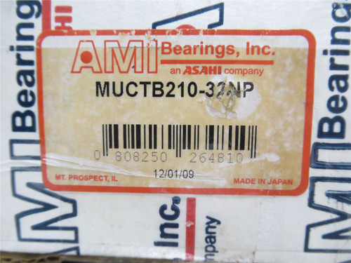 AMI MUCTB210-32NP; Pillow Block Bearing; 2"ID; Tapped Base