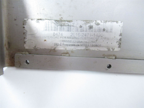 Grasselli  8474 2016-2471-1490; Plate Opening